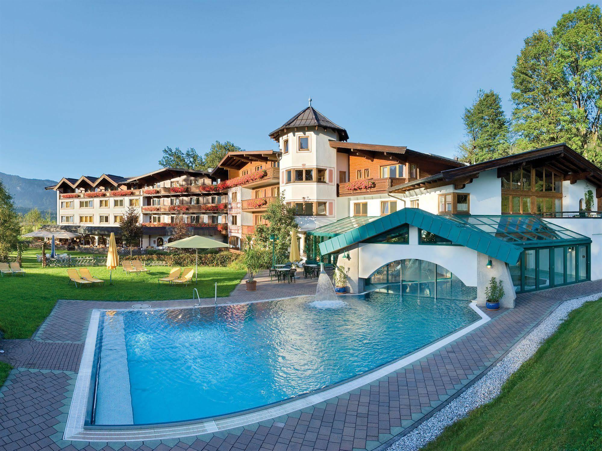 Erlebnishotel Kitzbuehler Horn 오베른도르프 인 티롤 외부 사진